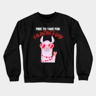 Happy Valentines Day Valentines Day Crewneck Sweatshirt